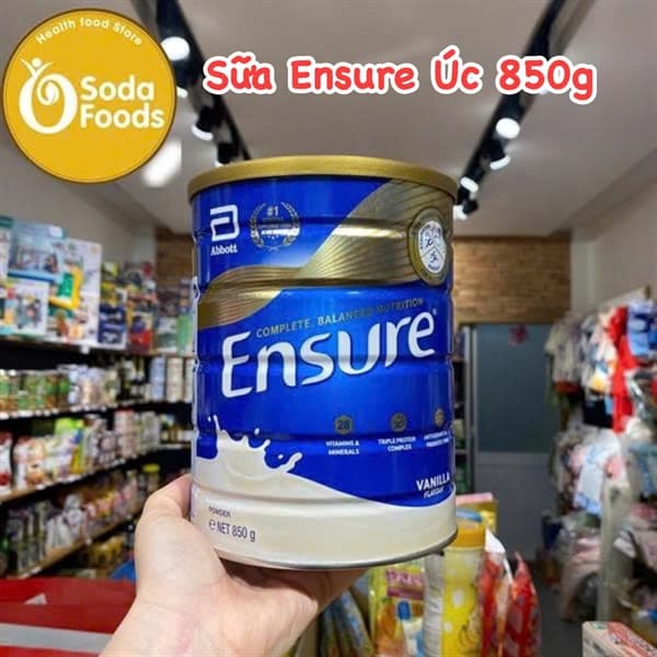 Sữa Ensure Úc 850g