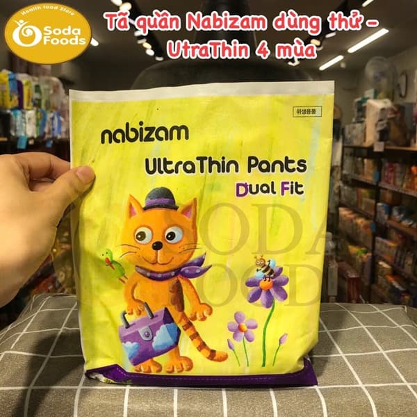 Tã quần Nabizam dùng thử