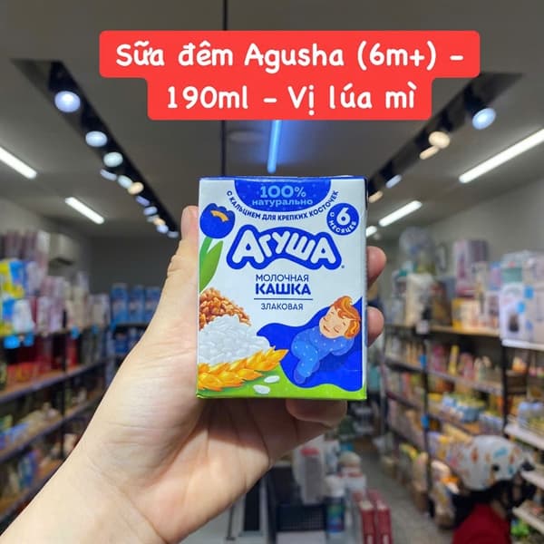 Sữa đêm Agusha (6m+)