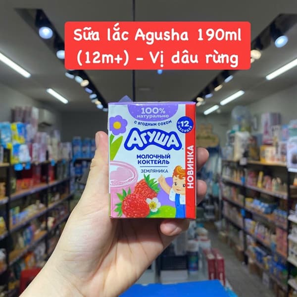 Sữa lắc Agusha 190ml (12m+)