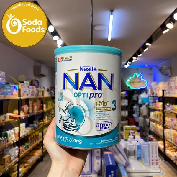 Sữa NAN Nga Số 3 - 800g (12-18m)