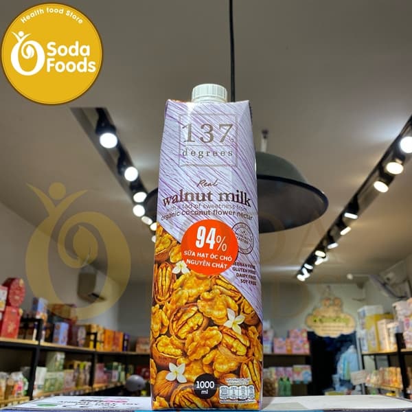 Sữa Hạt 137 1L Thái Lan - Óc chó nguyên chất