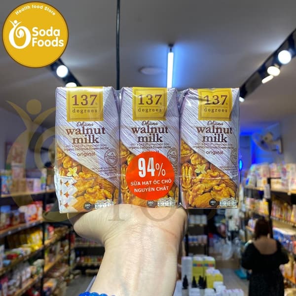 Sữa Hạt 137 180ml Thái Lan - Óc chó nguyên chất