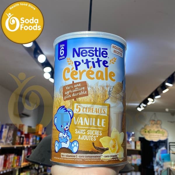 Bột lắc sữa Nestle Cereale 415g (6m+) - Vani