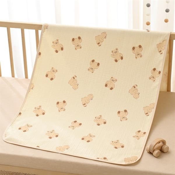 Lót chống thấm 3 lớp muslin Boori kích thước 50x70