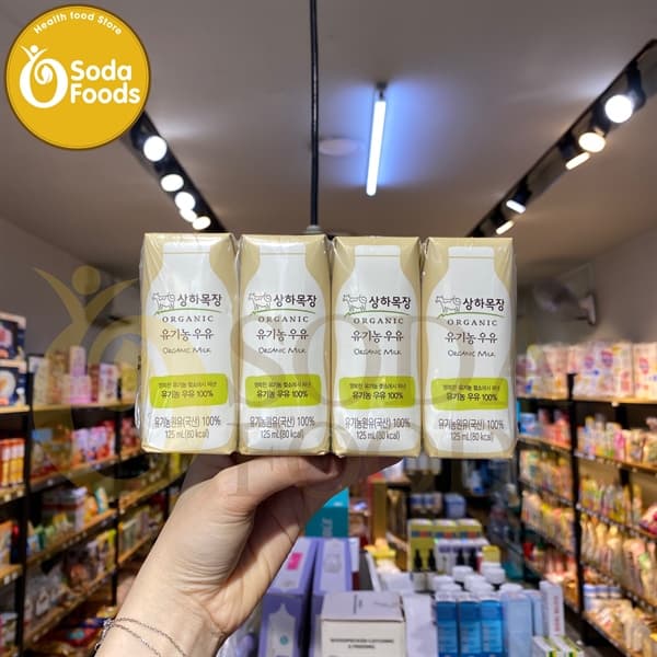 Sữa tươi Maeil Organic tự nhiên 125ml