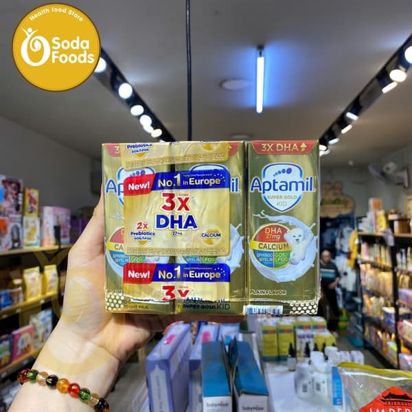 Sữa dinh dưỡng pha sẵn Aptamil Super Gold Kid 180ml 1y+