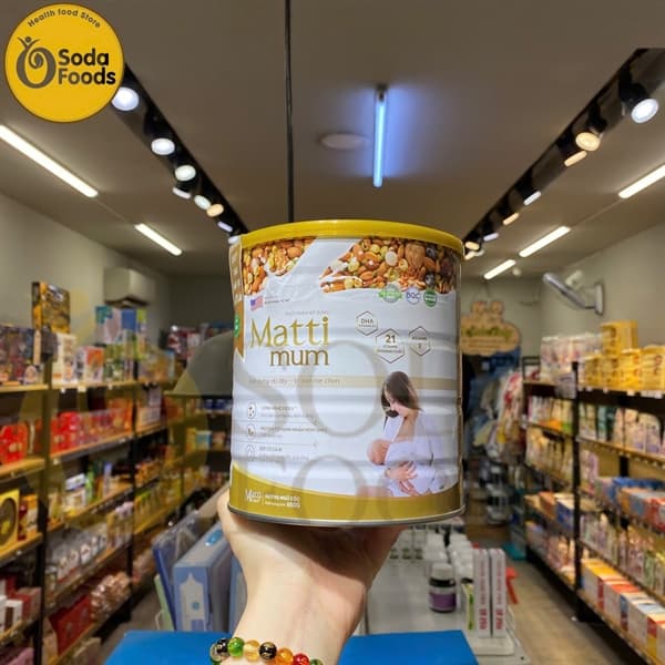 Sữa hạt lợi sữa Mattimum 650g