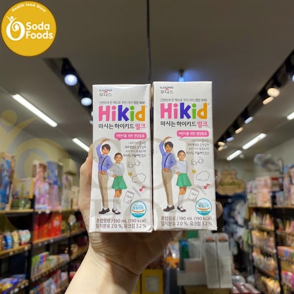 Sữa dinh dưỡng Hikid 190ml (1y+)