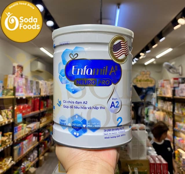 Sữa Enfamil A2 NeuroPro 800g số 2 (6-12m)