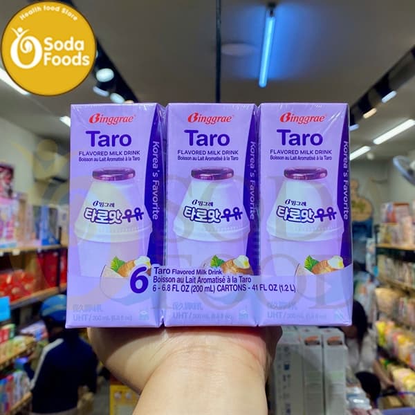 Sữa tươi Binggae HQ 200ml - Khoai môn