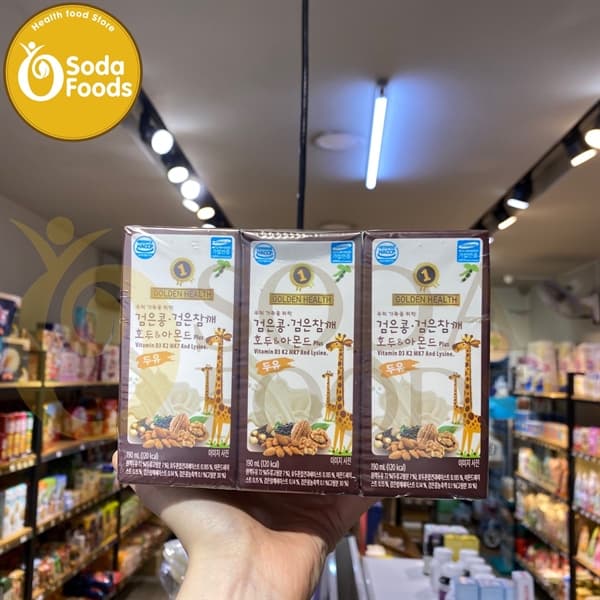Sữa Óc Chó Hạnh Nhân Golden Health Hàn Quốc 190ml