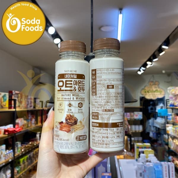 Sữa yến mạch óc chó hạnh nhân Nature Meal 250ml