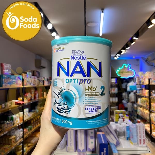 Sữa NAN Nga Số 2 - 800g (6-12m)