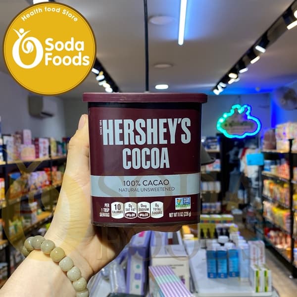 Bột Cacao Hershey's không đường 226g