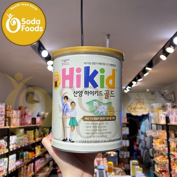 Sữa Hikid Hàn Quốc 700g - Sữa Dê (1-9y)