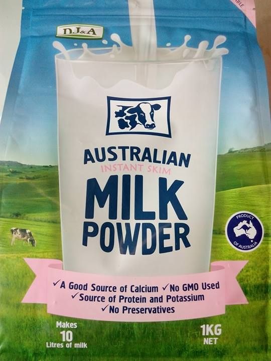 Sữa DJ&A tách kem của Úc 1kg có tốt không, giá bao nhiêu ?