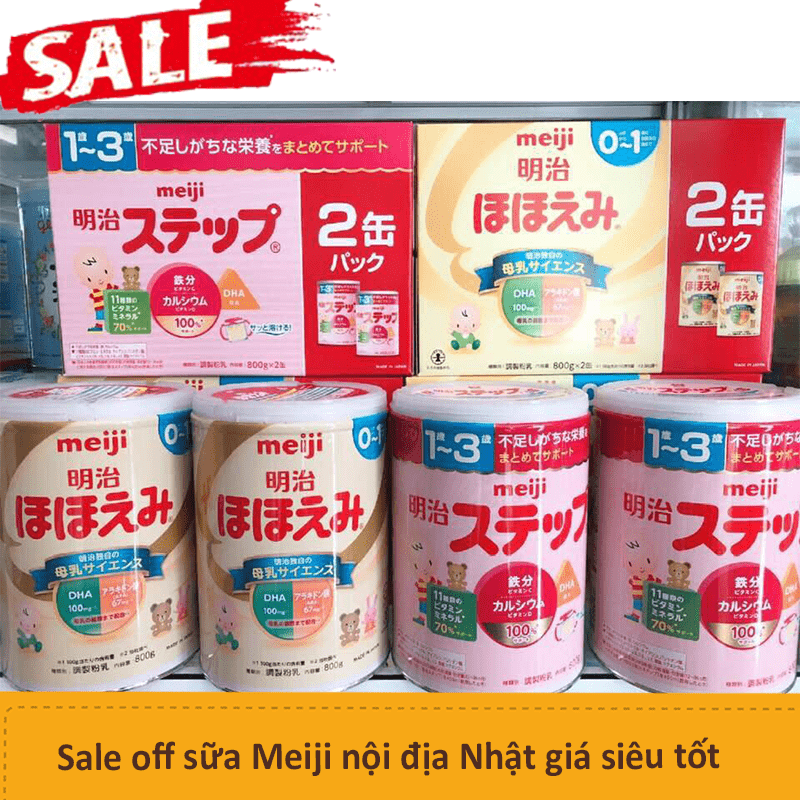 8 lý do vì sao mẹ nên chọn sữa Meiji Nhật