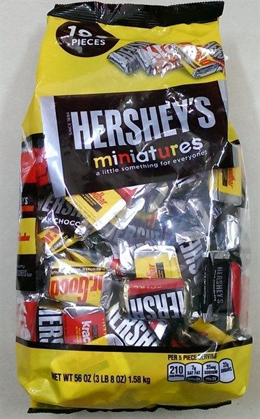 Chocolate Hershey's Miniatures - 180 Viên - 1.58kg Mỹ | SodaFoods