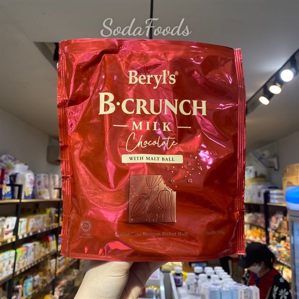 Chocolate Beryl's Crunch Milk Malt 150g | SodaFoods