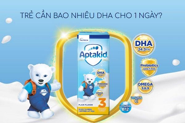 Sữa công thức pha sẵn Aptamil Kid hộp 180ml cho trẻ từ 1 tuổi